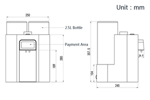 酒吧餐厅5升扫码支付葡萄酒自动售货机 - Product Image 4