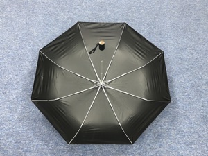 促销旅行伞中国制造便携式雨3折叠伞带标志印花