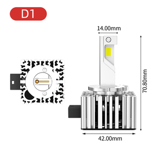氙气灯G22用Asruex HID发光二极管灯泡D1 D3转换灯泡 - Product Image 2