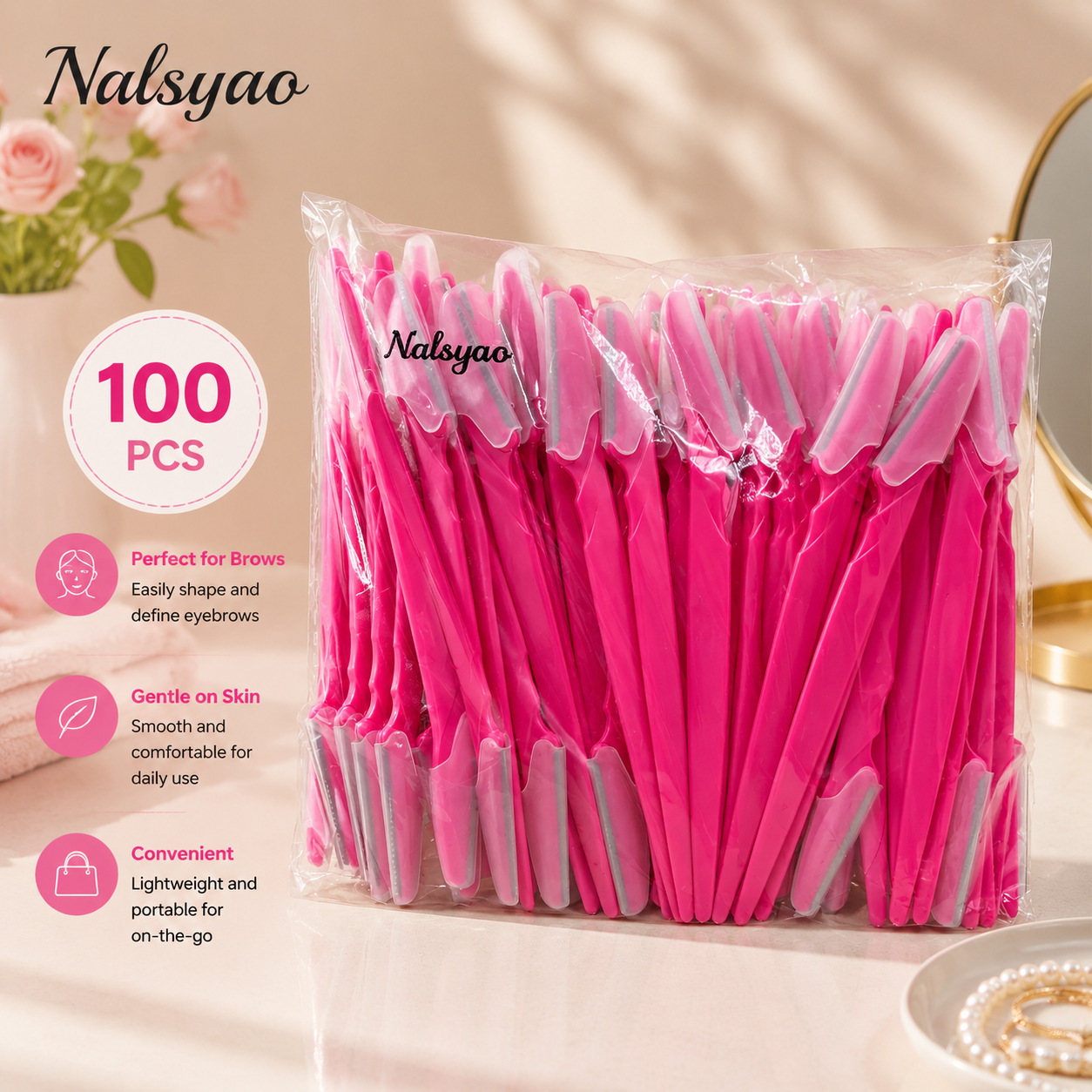 100 magenta por bolsa