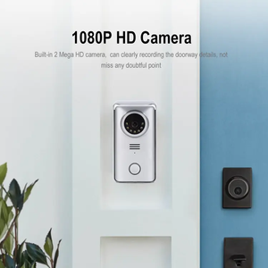 Timbre impermeable de seguridad para el hogar con cubierta de lluvia FHD 1080p timbre intercomunicador Sistema de Control de video de timbre con cable grabable - Product Image 4