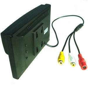 Pantalla LCD TFT Universal para coche, de 5 pulgadas pantalla HD, 800x480, 2 vías, entrada de vídeo RCA para cámara de respaldo, TV, DVD, Monitor VCd - Product Image 5