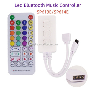 RGB-Controller SP613E Fernbedienung Smart RGB LED-Streifen Bunte Musik synchron isation APP IR 38-Tasten-Fernbedienung RGB/RGBW-Dimmer-Controller