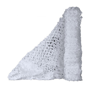 Multi-Purpose Synthetic Bulk Roll Snow <strong>White</strong> Camouflage Netting Camo <strong>Net</strong> - Product Image 1