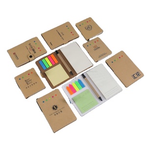 新款牛皮纸记事本彩色记事本组合套装创意笔文具记事本定制 - Product Image 1