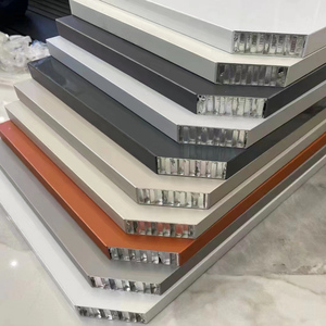 ChenxiWall Design del soffitto materiale da costruzione fogli di rivestimento 4x8 pannello Sandwich a nido d'ape pannello composito di plastica in alluminio - Product Image 3