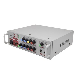 Mini 220V/12V BT MP3 TARJETA DE Audio de alta potencia hogar HiFi calidad de sonido Karaoke amplificador con U disco FM Radio receptores y amplificadores - Product Image 1