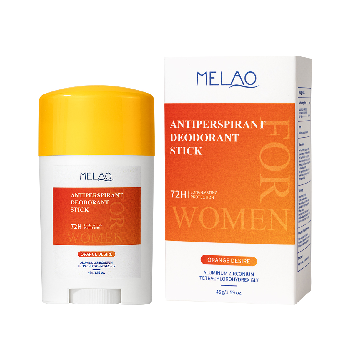 45g ANTIPERSPIRANT STICK DÉODORANT ORANGE DÉSIR