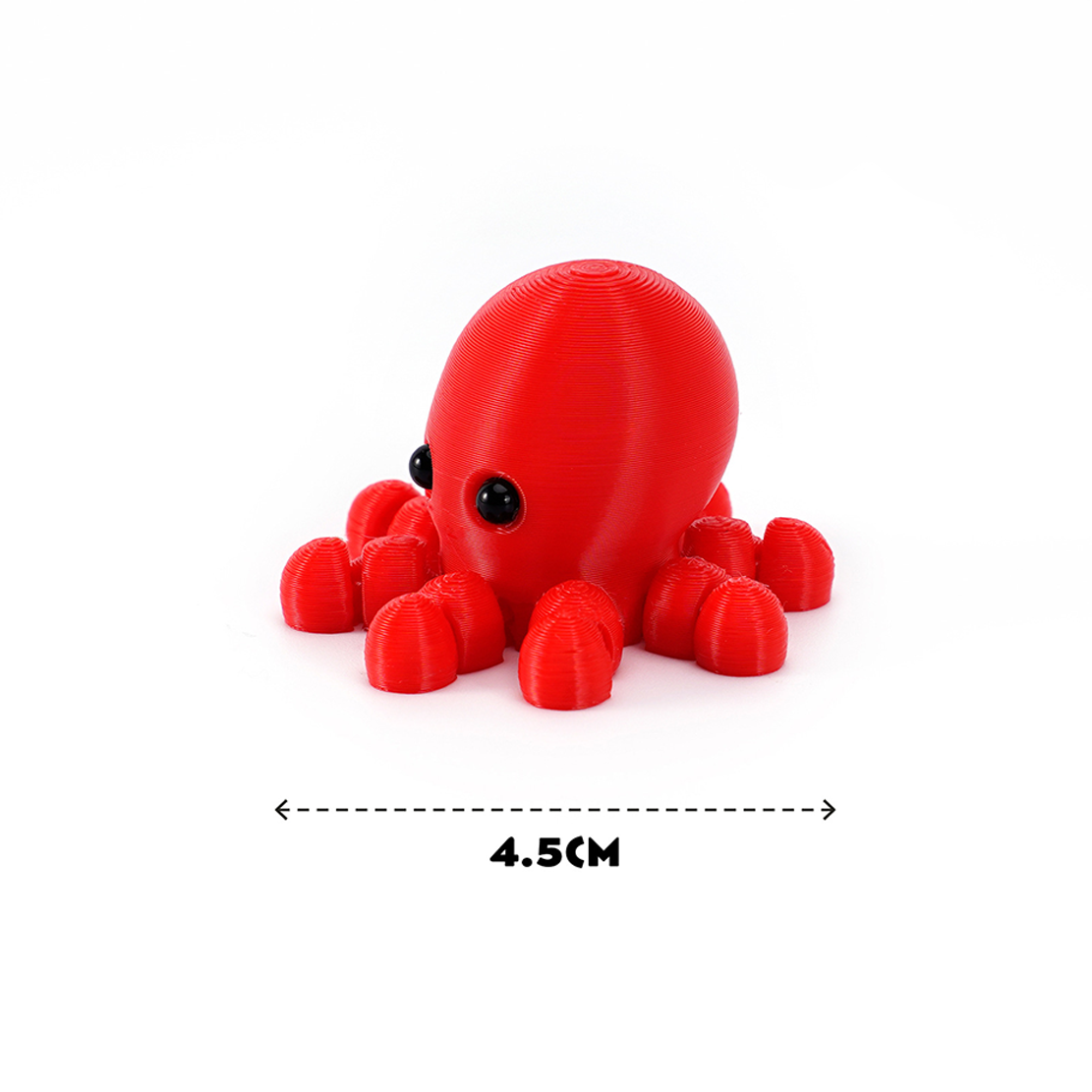 Cute Octopus (Apple Red)