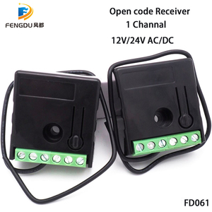 RC-Fernbedienung Universal Wireless 433MHz 12V 24V 1-Kanal-Fernbedienungsempfänger