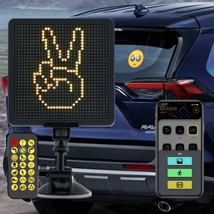 LED-Autoschild Windschutzscheiben-Fernsteuerung für Taxi-Bus programmierbarer LED-Display-Bildschirm Led-Bildschirm im Auto