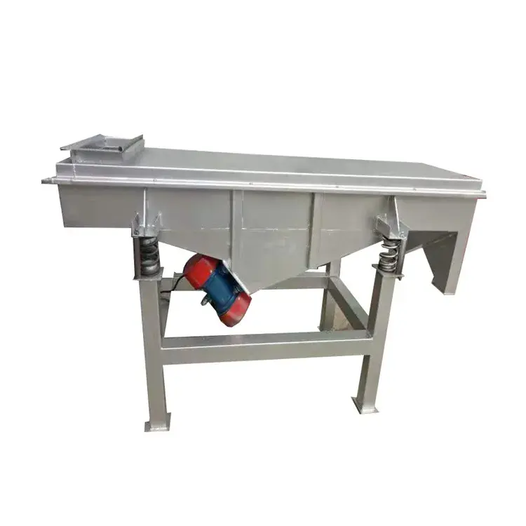 OZEO Fine sand vibrating sieve High Output Stainless Steel Linear Vibrating Sieve For Silica Sand