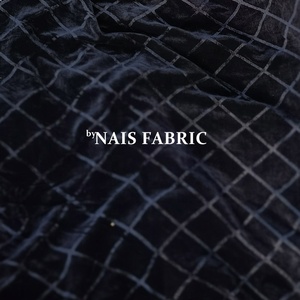 Хит продаж, черные алмазные толстые зимние Дамасские Омбре, измельченные бархатные Полиэстеровые арабские ткани для женской одежды - Product Image 2