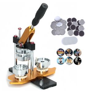 58 מ "מ מקרר עגול 58 מ" מ מגנטספהו יצרן-פותחן בקבוקים יצרנית תג פינים w/100 סטים של חומרים & חותך נייר - Product Image 1