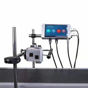 Online-Tij-Drucker Hochgeschwindigkeits-Industrie-Thermo tinten strahl drucker Codierung zum Drucken von Datum Los Barcode-Codierer - Product Image 2