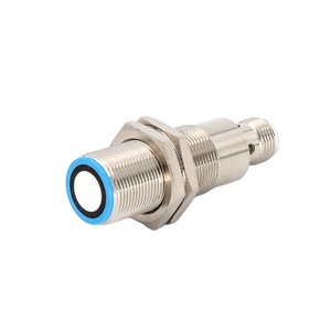 KRONZ U18 Industrial <strong>Analog</strong> <strong>Ultrasonic</strong> <strong>Sensor</strong> 0-10V &amp; 4-20mA <strong>Output</strong> Up/Down NPN Detection Range 30-300mm IP67 Distance - Product Image 1
