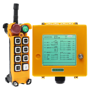 F21-8S industrielle Funk fernbedienung Qualitäts sicherung 8-Tasten Single Speed Push Button Wireless <span class=keywords><strong>Remote</strong></span> Travelling Crane 315MHz