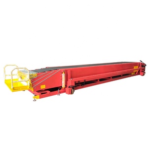 Cinta transportadora telescópica de 4 extensiones, para contenedor y carga y descarga de camiones
