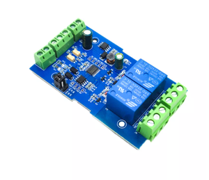 Modbus RTU 7-24V Anti-reverse <strong>Relay</strong> <strong>Module</strong> RS485/TTL 2 Channel 485 Switch <strong>Input</strong> 2 Way Optical Coupler 12V <strong>Output</strong>