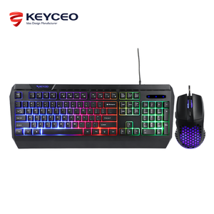 2 in 1 <strong>Mouse</strong> and <strong>Keyboard</strong> Gaming Combo RGB12 PCS Multimedia Keys 3600DPI Ergonomic Design Suitable for Office and Gamer User - Product Image 6