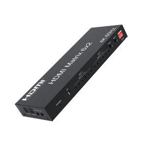 6x2用于2.0矩阵4K60HZ光学音频电视切换器6进2出会议视频，用于消费电子商店 - Product Image 2