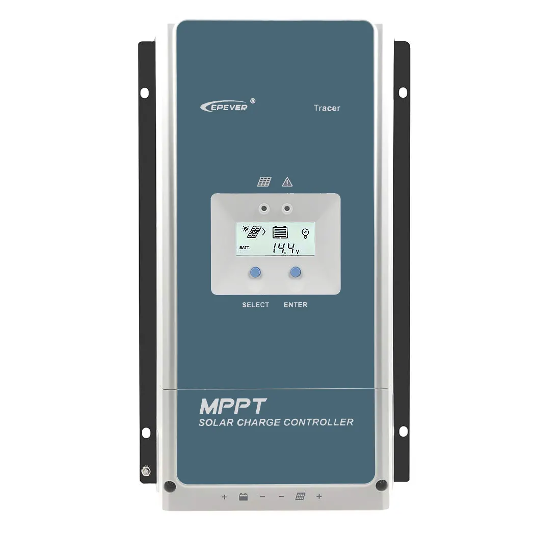 EPever-controlador Solar automático, regulador de carga Solar MPPT, 8420AN, 150V, 80A, 12V/24V/36V/48V, disponible