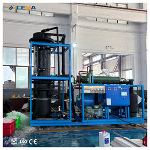 ICEMA 10T Industrial <strong>Ice</strong> Making Machine 10000kg Per Day Low Power Consumption Engine Pump for Edible Use <strong>Ice</strong> Tube Maker Machine - Product Image 2