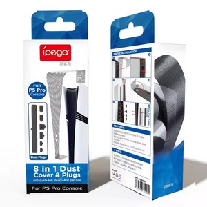 ชุดปลั๊ก PG-P5R001กันฝุ่นสำหรับ PS5โปรแผ่นดิสก์/คอนโซลเกมดิจิทัลชุดตาข่ายกันฝุ่นแบบง่าย