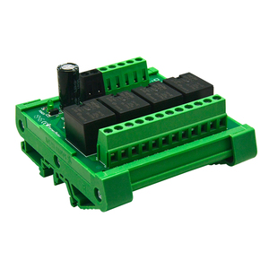 Módulo de control de relé CC de 4 canales, placa amplificadora de salida vplc con aislamiento de optoacoplador, 3,3 v/5v/12v/24v - Product Image 6
