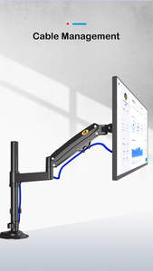 ใหม่NB H100 แก๊สฤดูใบไม้ผลิ 17-30" LCD LEDผู้ถือแขนFull Motionเดสก์ท็อปErgonomic MonitorทีวีMountวงเล็บโหลด 2-9kgs - Product Image 4