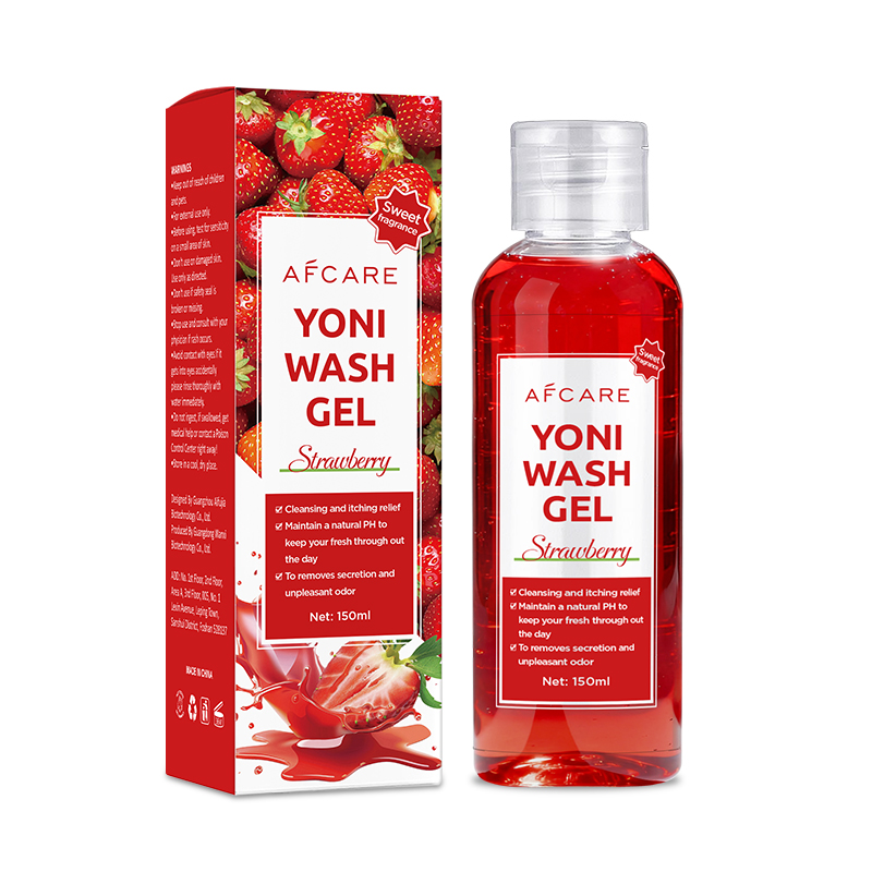 Gel Detergente Yoni alla Fragola