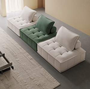 Durable and Lightweight Compressed Modular Sponge Sofa Chair with <strong>Combination</strong> Style for Versatile Decor - Product Image 3
