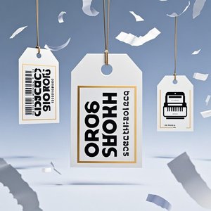 Obrou מהיר מותאם אישית מהיר למחרוזת חבל התג מתלה תגי לתלות תגים שחור Uv הדפסת נייר אריזה שירותי הדפסה