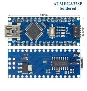 Con il Bootloader compatibile Controller Nano per CH340 USB Driver 16Mhz ATMEGA328P USB Nano 3.0 - Product Image 3