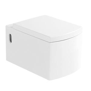 ห้องน้ำเครื่องเคลือบสีขาวแขวนผนังดีไซน์ทันสมัยสำหรับบ้านและโรงแรมห้องน้ำหนึ่งชิ้นห้องน้ำห้องสุขาเซรามิก - Product Image 3