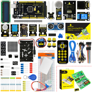 Keyestudio Kit di componenti elettronici Kit elettronico Super RFID Kit di apprendimento Starter per arduino Mega 2560 - Product Image 1