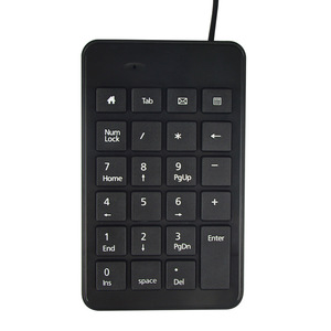 Teclado de calculadora mini USB portátil directo de fábrica, teclado numérico mini USB.