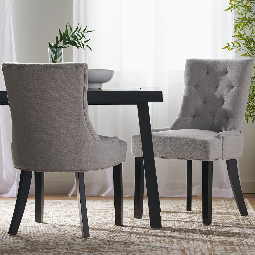 LIGHT GREY + Wood+Fabric
