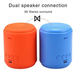 BT26 Speakers TWS 1200mAh Battery Rubber Oil ABS Outdoor Aux <strong>Input</strong> for Desktop Computer Small Speaker Wireless - Product Image 2