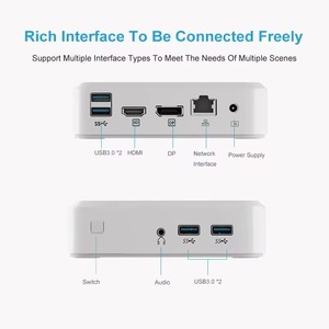 2024 nuovo RGB AMD Mini PC R7 2700U R5 2500U Barebone PC DDR4 NVMe Gaming PC vincere 11 Mini Computer 4K nc HTPC WiFi - Product Image 6