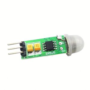 Módulo de interruptor de detección humana con sensor de movimiento PIR Mini, 1 unidad