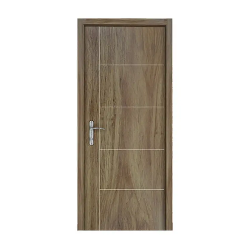 Fabricantes de madera Skin Pres Kenia Panel de baño puertas chapadas tablero Villa puerta de entrada columpio moderno diseño gráfico personalizado