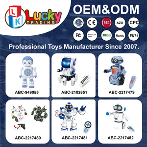 Lucky Toys Space Benutzer definiertes neues Design Fernbedienung Rc Dancing Robot Light mit leichter Musik - Product Image 6
