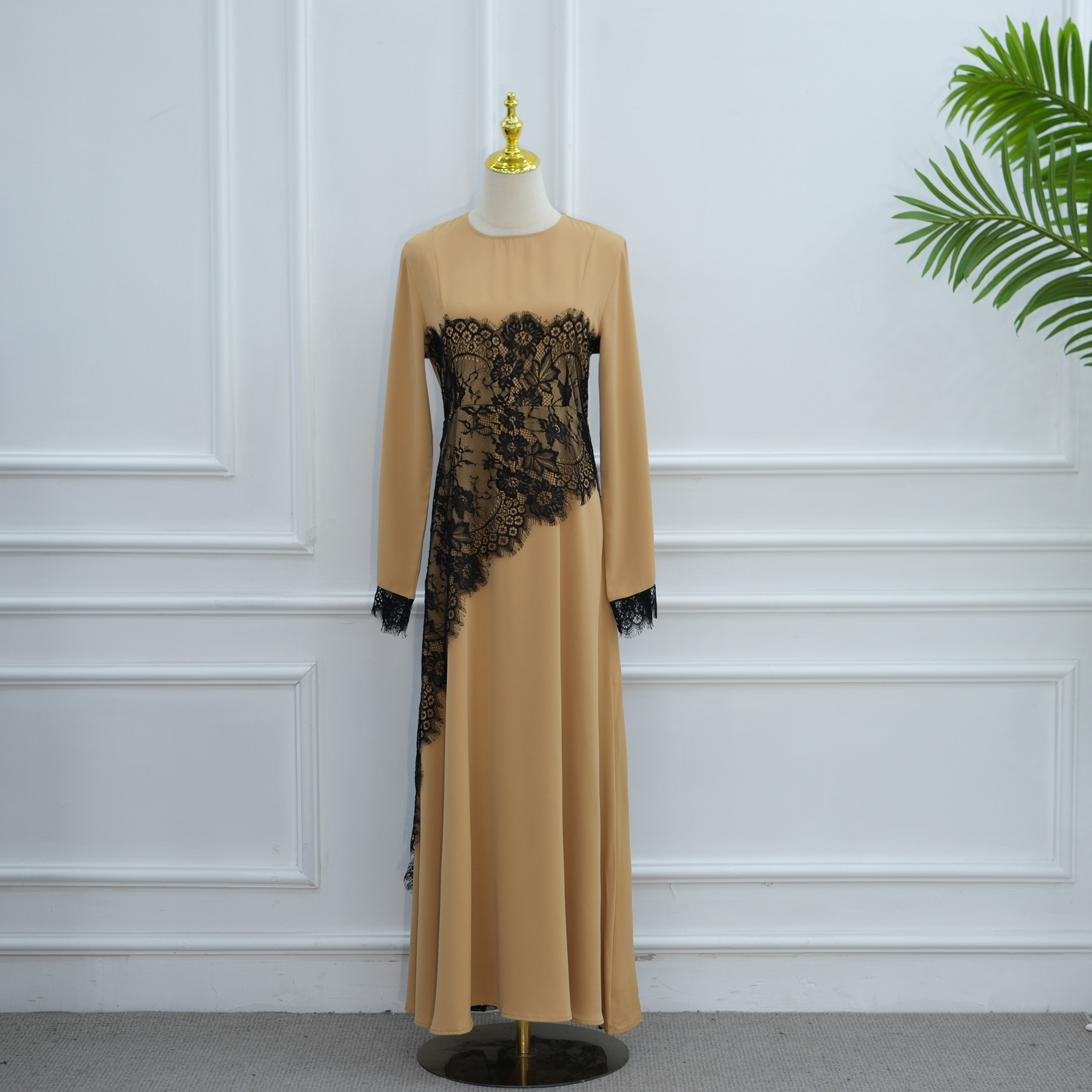 Vestido caqui
