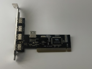 Tarjeta controladora PCI USB 2,0 con (4 + 1) puerto Cable de chipset VT6212 de escritorio Accesorios de computadora en stock - Product Image 2