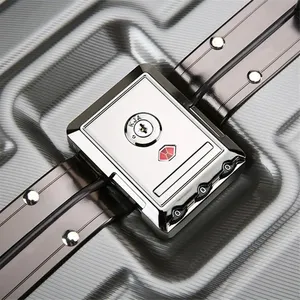 TSA 3位密码锁抛光便携式凸轮锁，用于工具柜储物柜和行李箱旅行的门安全 - Product Image 2