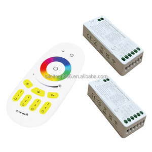 图雅智能无线发光二极管控制器贴片5050/2835条形灯5-1 RGB/RGBW/RGBWC调光器射频无线12V/24v遥控器IP20 - Product Image 1