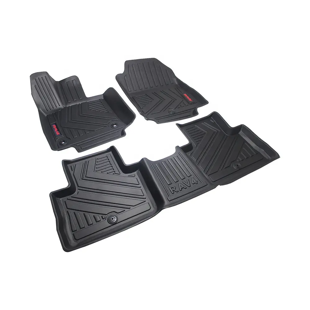 Tapetes do carro para 2020 Toyota RAV4 All Weather Tapetes Do Carro Tapetes De Borracha Do Carro 3D