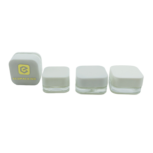 Airtight Empty Child Proof Glass <strong>Jar</strong> 3ml <strong>5ml</strong> 7ml 9ml Mini Glass Concentrate <strong>Jar</strong> Sample <strong>Jar</strong> - Product Image 1