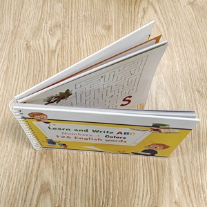 Factory Printed in Stock Spiral Hardcover <strong>Book</strong> Early Education Alphabet Writing Practice Kids Busy <strong>Book</strong> 74pages - Product Image 5